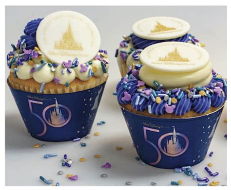 Preview Of Disney World 50th Anniversary Cupcakes
