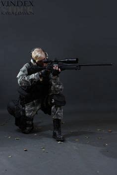 Female Sniper STOCK IV By PhelanDavion On DeviantART Guns Pose