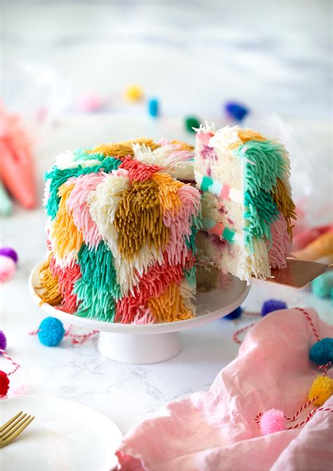 Colorful Shag Cake Preppy Kitchen Beautiful Cake Designs Beautiful