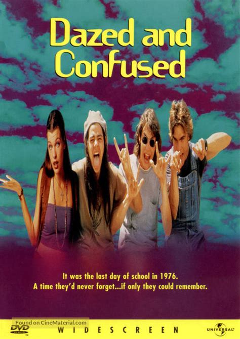 Dazed And Confused 1993 Dvd Movie Cover