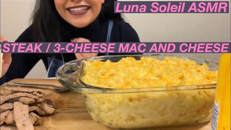 Super Cheesy Mac And Cheese Asmr Mukbang 목방 Youtube
