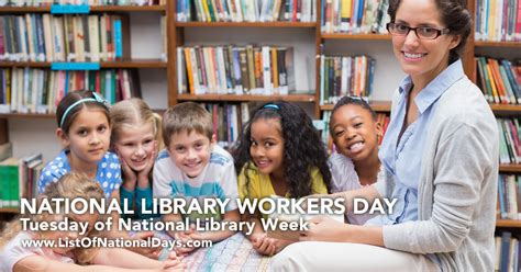 National Library Workers Day List Of National Days