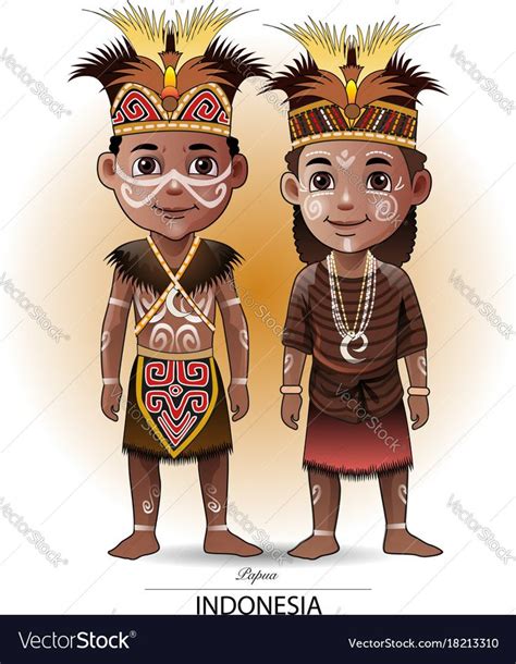 Nama Pakaian Adat Papua Kartun Myblog