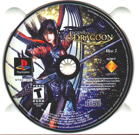 The Legend Of Dragoon Cover Or Packaging Material Mobygames