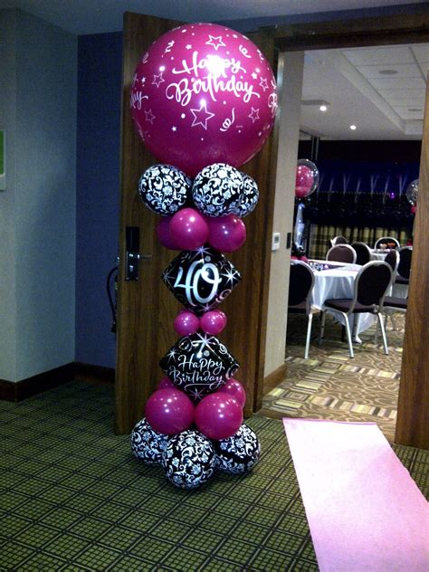 Welcome To Party Buds Balloon World Professional Balloon Decorators Wild Berry Pink And