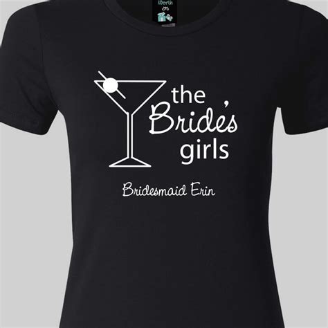 Bachelorette Party Shirts Personalized For Each Wedding Etsy