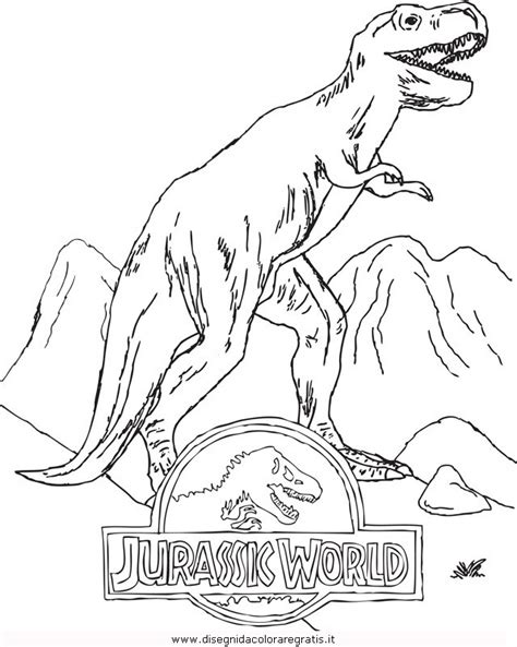 Disegno Jurassicworld9 Animali Da Colorare