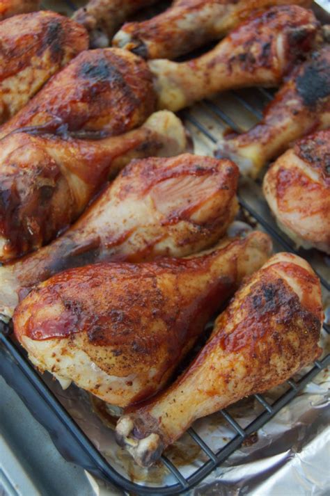 It's as simple as this… season drumsticks and bake in oven for 1 hour at 375 degrees f. Baked BBQ Chicken Drumsticks {VIDEO!} • The Diary of a ...