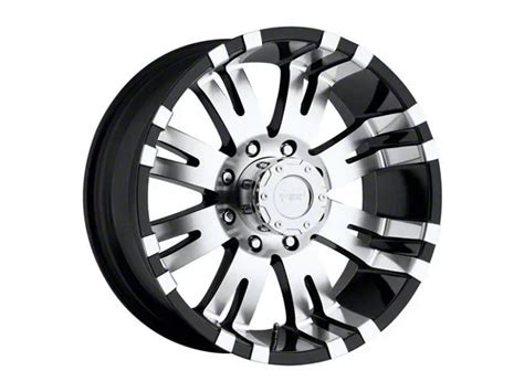 Pro Comp Wheels Ram 2500 01 Series Gloss Black Machined 8 Lug Wheel