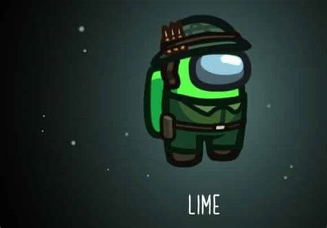 Lime Among Us Character Closer Look At The New Addition