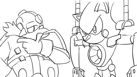 Eggman And Metal Sonic Rough Animation Wip Youtube