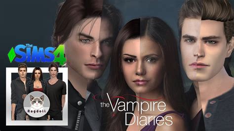 Sims 4 Cas The Vampire Diaries 👀😈 Satisfying Cc Build Cc Links