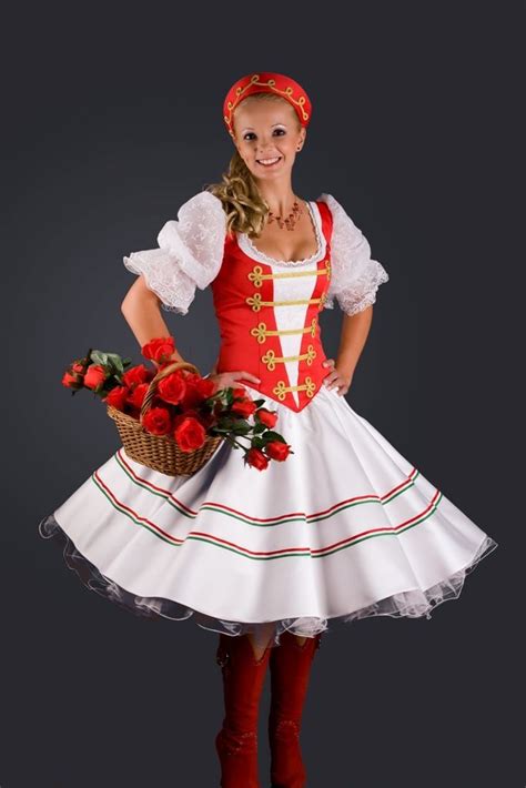 Hungarian Clothing Dancer Costume Traditional