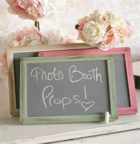 Chalkboard Signs Shabby Chic Rustic Wedding Set Of By Braggingbags