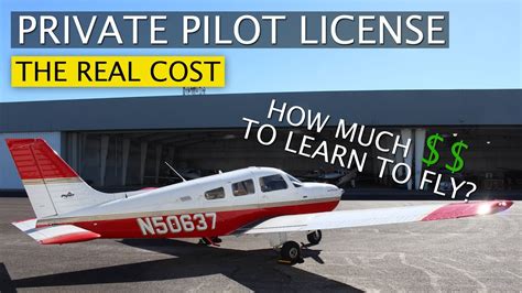 The Cost To Get Your Private Pilot License How To Save Money A Real