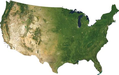United States Map Geography Vivie Jocelyne