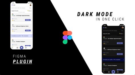 Enable Dark Mode Into Your Designs In One Click Figma Tutorials Youtube