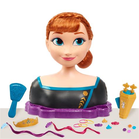 3280032801 Disney Frozen 2 Deluxe Styling Head Anna Out Of Package