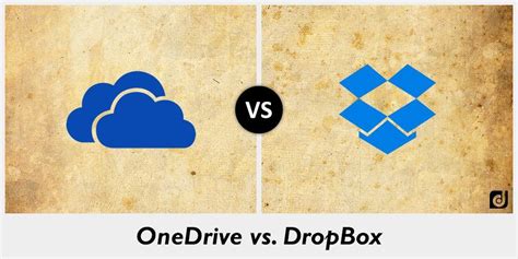 Difference Between Onedrive And Dropbox Dropbox Electronics Tools