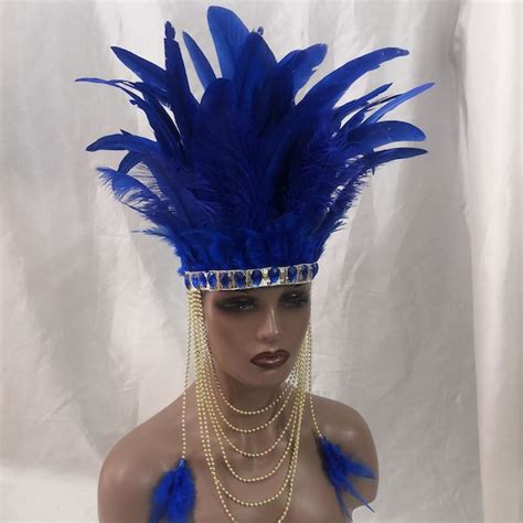 Feather Headdress Etsy