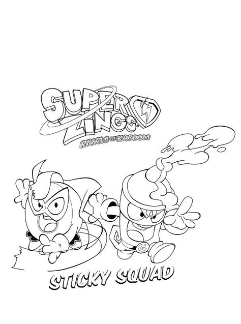 Fun Squad Coloring Pages Coloring Pages