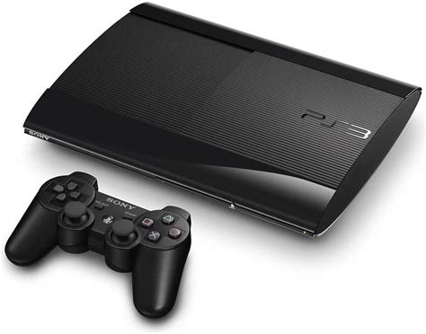 Sony Playstation 3 Ultra Slim Console 500 Gb Us Version Black Cech