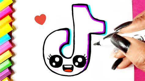 come disegnare il logo di tik tok kawaii easy drawings dibujos images 5796 hot sex picture