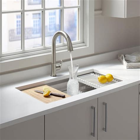 Kohler Prolific Undermount Single Basin In The Kitchen Sinks Department