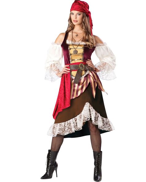 Hidden Treasure Pirate Womens Costume Pirate Cosplay Adult Pirate