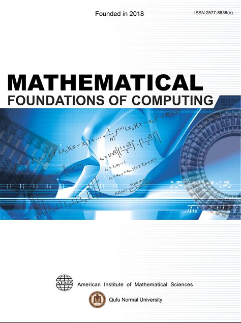 Mathematical Foundations Of Computing