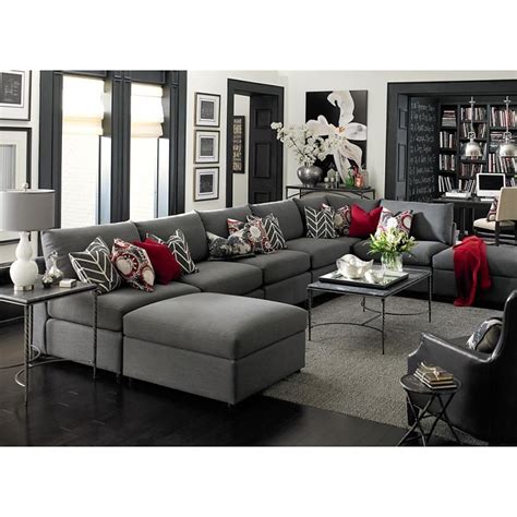 Charcoal Gray Sectional Sofa Ideas On Foter Living Room Decor Grey