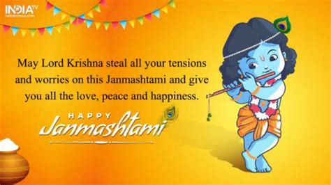 Happy Janmashtami 2022 Wishes Quotes Sms Hd Images And Wallpapers To