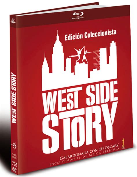 West Side Story Edición Coleccionista Carátula Blu Ray Index Dvd