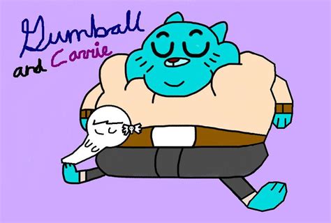 Gumball And Carrie By Migsgarcia5127 On Deviantart