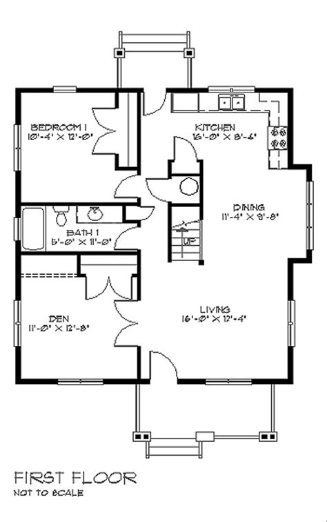 It's key to think big when you're planning how to use your 1,500 square feet! Bungalow Style House Plan - 3 Beds 2 Baths 1500 Sq/Ft Plan #528-4 - Houseplans.com