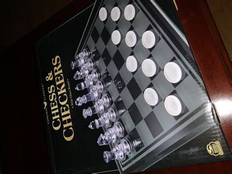 Cardinal Classics Chess And Checkers Set With Glass Gameboard Reviews