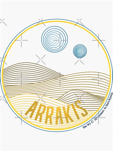 Arrakis Dune Sticker For Sale By Splode Redbubble