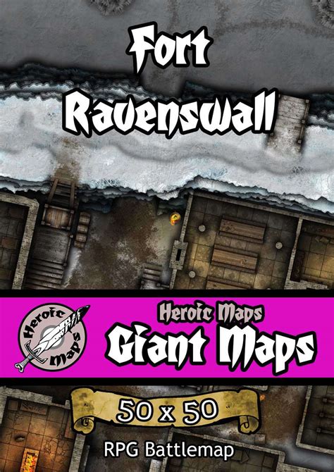 Heroic Maps Giant Maps Fort Ravenswall Heroic Maps Buildings
