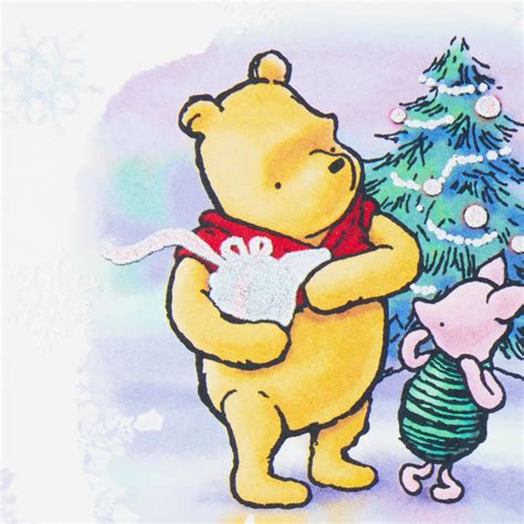 Disney Winnie The Pooh A Season Of Merry Christmas Card Greeting