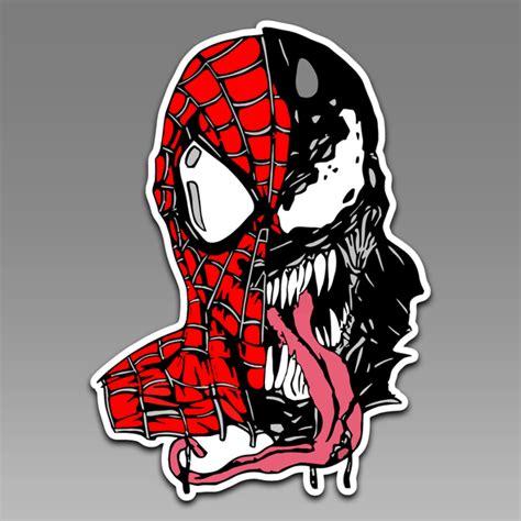 Cartoon Decals Spiderman Isportdecals