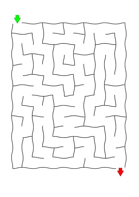 100 Easy Mazes For Kids Up To 5 Years Old Printable Labyrinth Pages