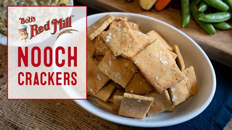 Nooch Crackers Homemade Cracker Recipe Youtube