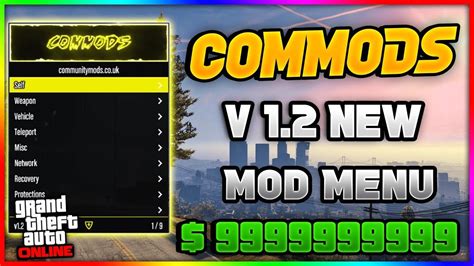 Gta V Online 150 Commods Menu V12 Gta 5 Mod Menu Pc Free Download