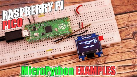 Raspberry Pi Pico Starting With Micropython Examples I C Oled Adc Pwm