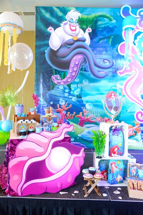 Karas Party Ideas Ariel The Little Mermaid Birthday Party Karas