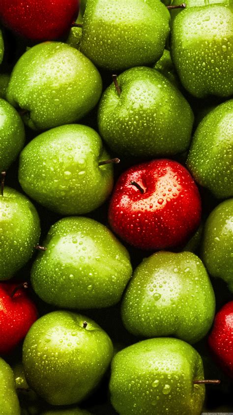 Green Red Apples Iphone 6 Plus Hd Wallpaper Hd Free