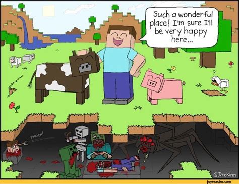 Joyreactor Герои Minecraft Шутки Интересные факты