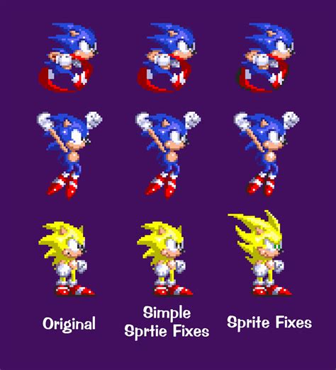 Sonic 3 Sprites
