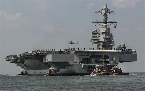 US Navy S Newest Carrier To Deploy Train With NATO Nations AP News