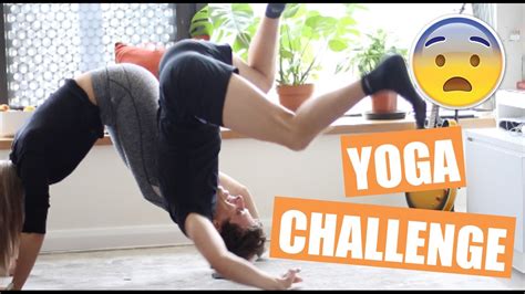 Brother Vs Sister Yoga Challenge Youtube